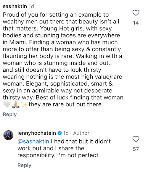 RHOM Lenny Hochstein Admits Responsiblity After Katharina Nahlik Split