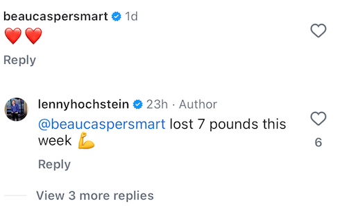 RHOM Lenny Hochstein Lost 7 Pounds After Katharina Nahlik Split