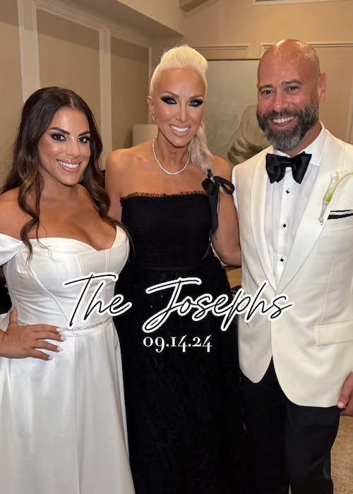 RHONJ Margaret Josephs With Stepson Bret and Wife Rachel at Wedding