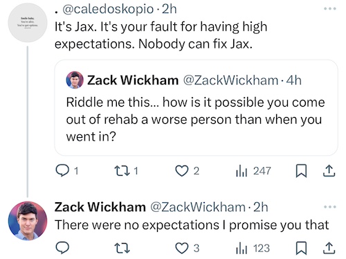 The Valley Zack Wickham Didn't Expect Anything From Jax Taylor's Rehab Stint