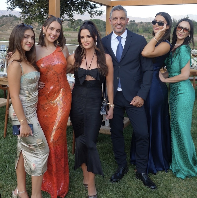 RHOBH Kyle Richards and Mauricio Umansky Reunite With Daughters at Wedding Amid Separation