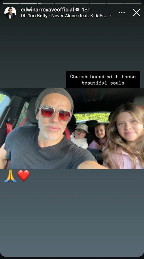 RHOBH Edwin Arroyave Takes Kids To Church Amid Teddi Mellencamp Divorce