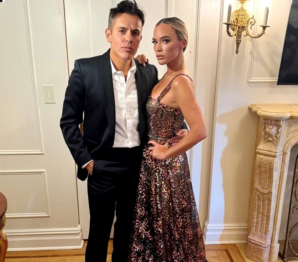 Edwin Arroyave Shares Post About "Dark Days" Amid Divorce From Teddi Mellencamp, Plus See the RHOBH Alums Packing on PDA One Week Before Split