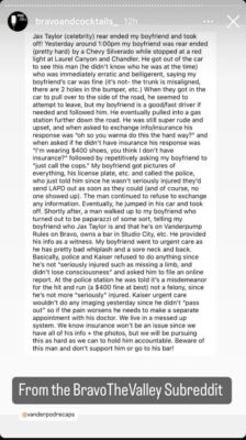 The Valley Star Jax Taylor is Accused of Hit and Run