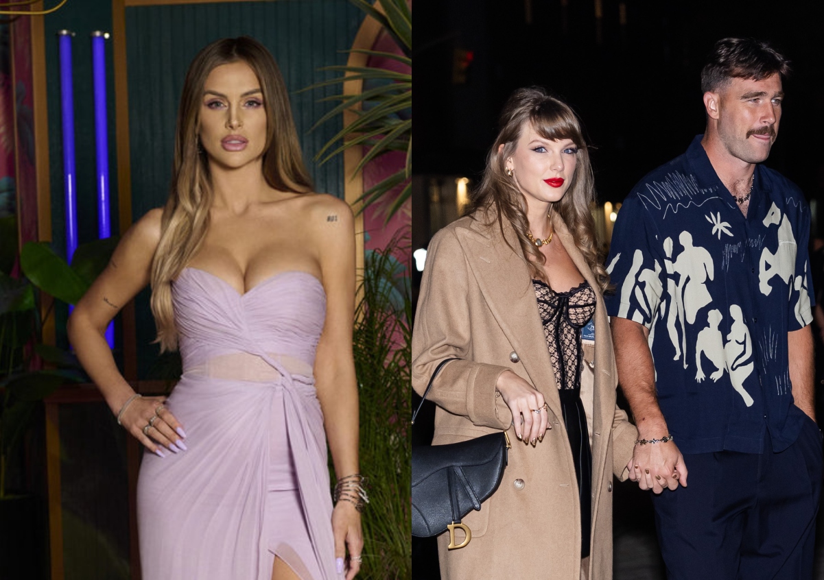 Lala Kent Says Travis Kelce Avoids Touching Women When Taking Pics, Plus Vanderpump Rules Star Dishes on Taylor Swift Visiting Him on Are You Smarter Than a Celebrity? Set