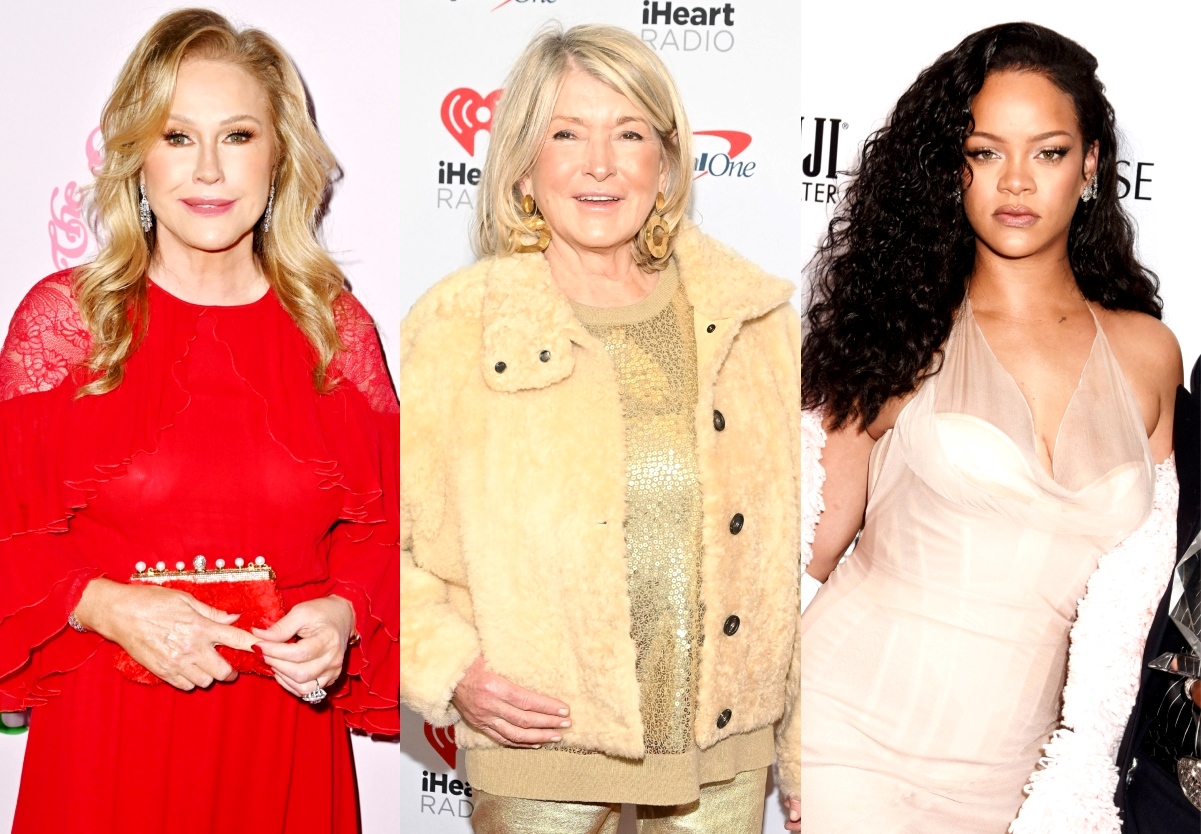 PHOTO: Kathy Hilton Appears to Mistake Martha Stewart for Herself in Pic With Rihanna, See Her Hilarious Comment as RHOBH Fans React