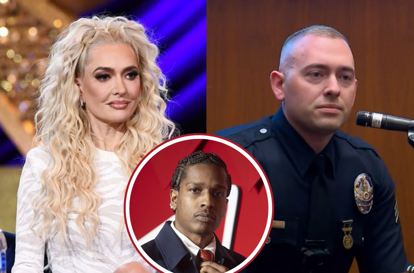  Erika Jayne's Son Tommy Zizzo Testifies in Court in Trial of A$AP Rocky, See the RHOBH Star's Cop Son on the Stand