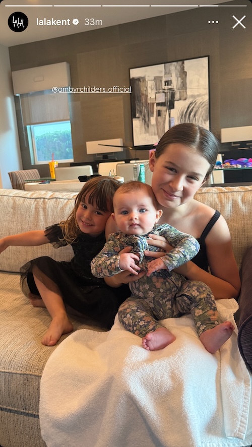 Vanderpump Rules Lala Kent's Daughters Reunite With Randall Emmett's Kid