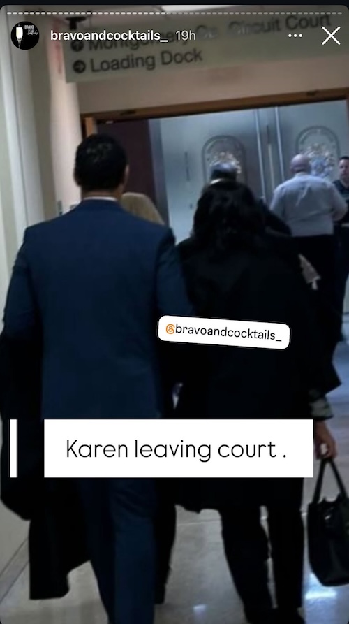 RHOP Karen Huger Spotted Leaving Court After Being Found Guilty of DUI