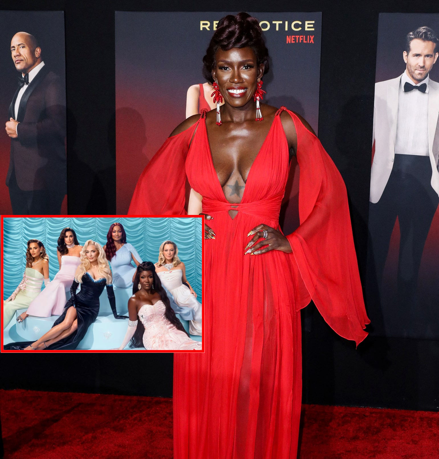 Boz Saint John Reacts to Accusation She’s “Muscle” for “Problematic Cast Members” on RHOBH, and Praises Garcelle Beauvais amid Her Exit, Plus Hints at Being in “Hot Seat” on WWHL and Reunion