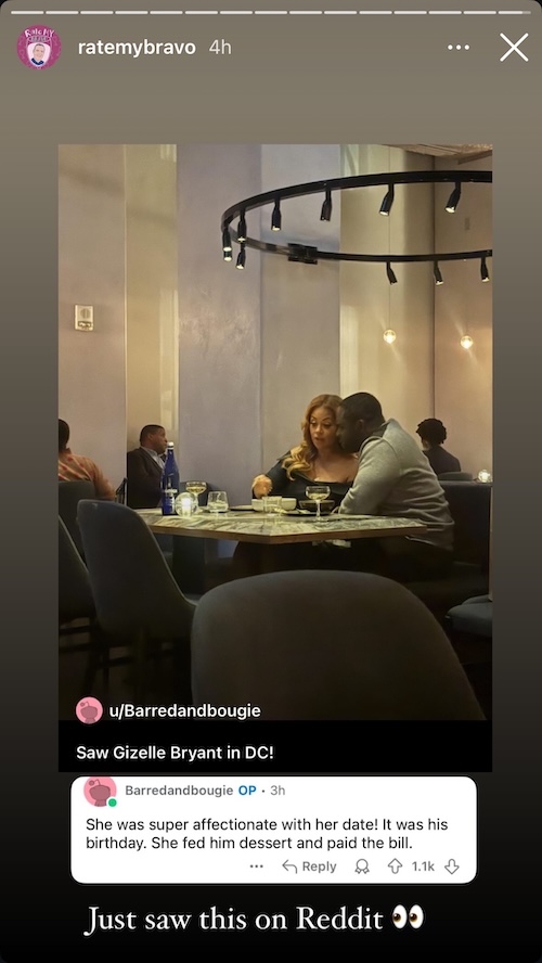 RHOP Gizelle Bryant Spotted With Mystery Man