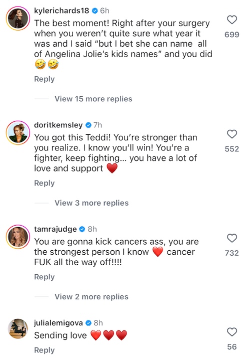 RHOBH’s Teddi Mellencamp Says More Tumors Have Been Found in Brain and ...