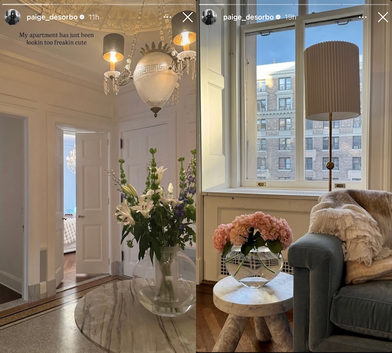 Summer House Paige DeSorbo Shows Off Vases in NYC Apartment