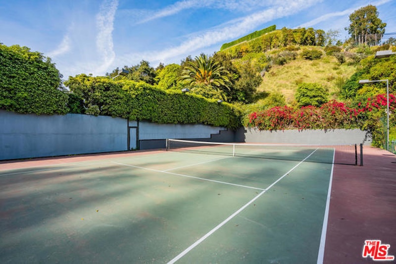 RHOBH Sutton Stracke Tennis Court
