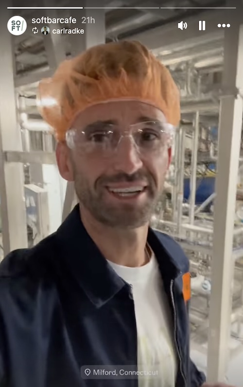 Summer House Carl Radke Goes on Tour of Brewery in Connecticut