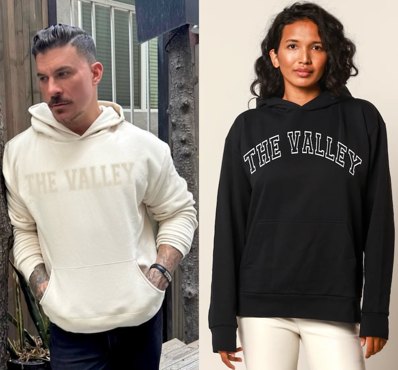 The Valley Jax Taylor Selling Rip Offs of Kristen Doute's James Mae Merch