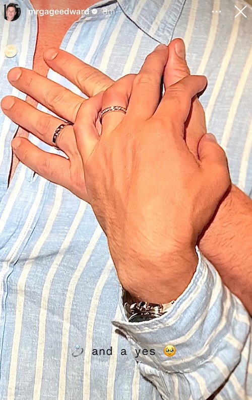 Gage Edward Gets Engaged to Ex Jeff Lewis' Former Boyfriend