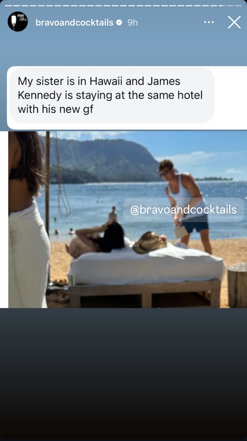Vanderpump Rules James Kennedy Allegedly Vacations With New Girlfriend in Hawaii