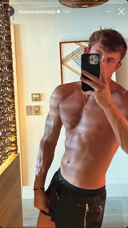 Vanderpump Rules James Kennedy Shows Muscular Physique Amid Hawaii Vacation