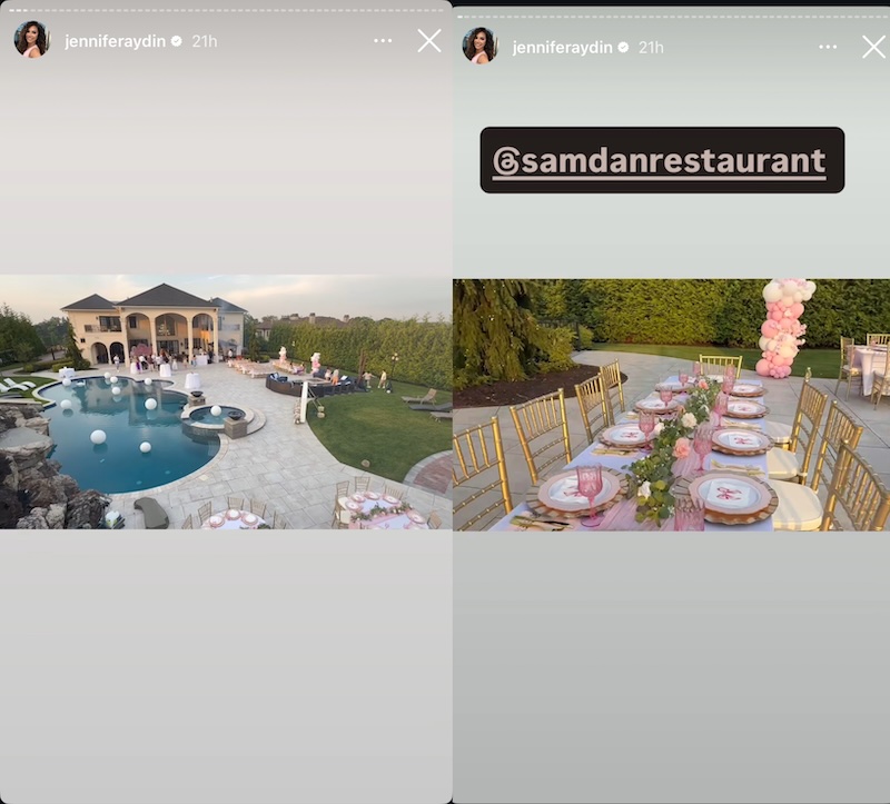 RHONJ Jennifer Aydin Exterior of Gabriella's Graduation