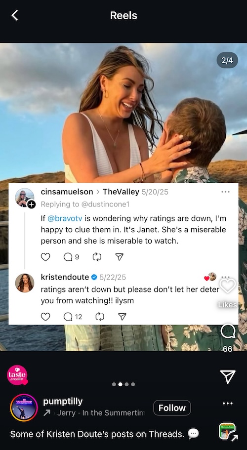 The Valley Kristen Doute Denies Ratings Are Down Amid Janet Caperna Backlash