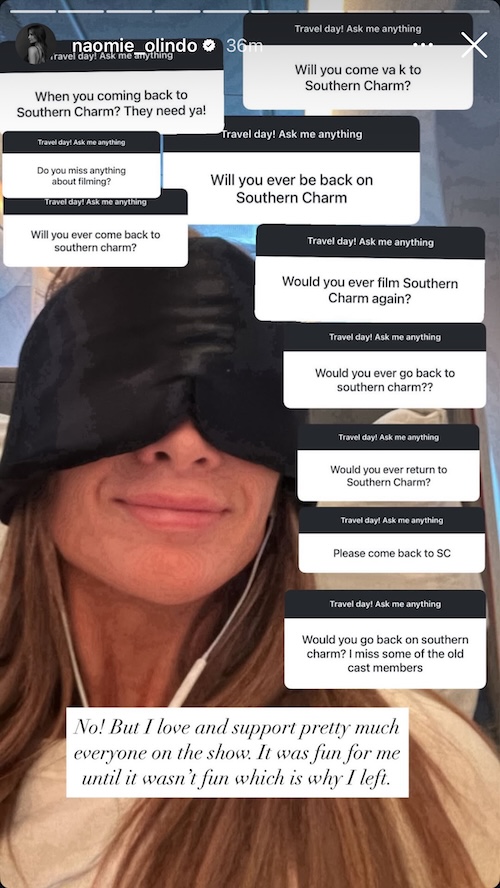 Naomie Olindo on If She'd Ever Return to Southern Charm