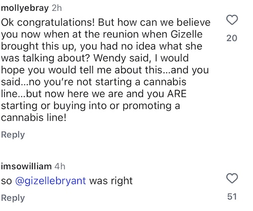 RHOP Stacey Rusch Announces Cannabis Brand as Fans Say Gizelle Bryant Was Right