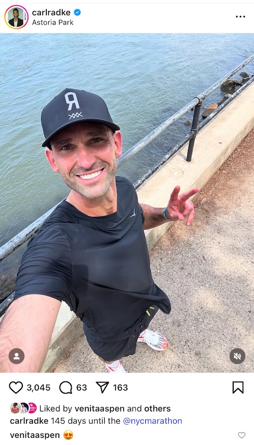 Southern Charm Venita Aspen Shares Heart-Eye Emoji on Carl Radke Selfie