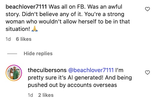 RHOC Briana Culberson Suspects Marriage Rumors Were Created by AI
