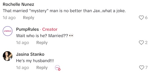Brittany Cartwright's Boyfriend's Wife Jasina Calls Her Out