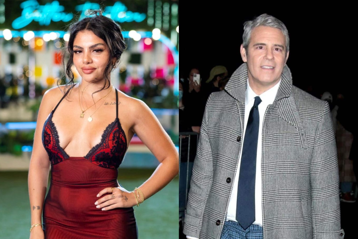 Love Island Star Huda Mustafa Calls Out Reunion Co-Host Andy Cohen for Asking About Her Romantic Life