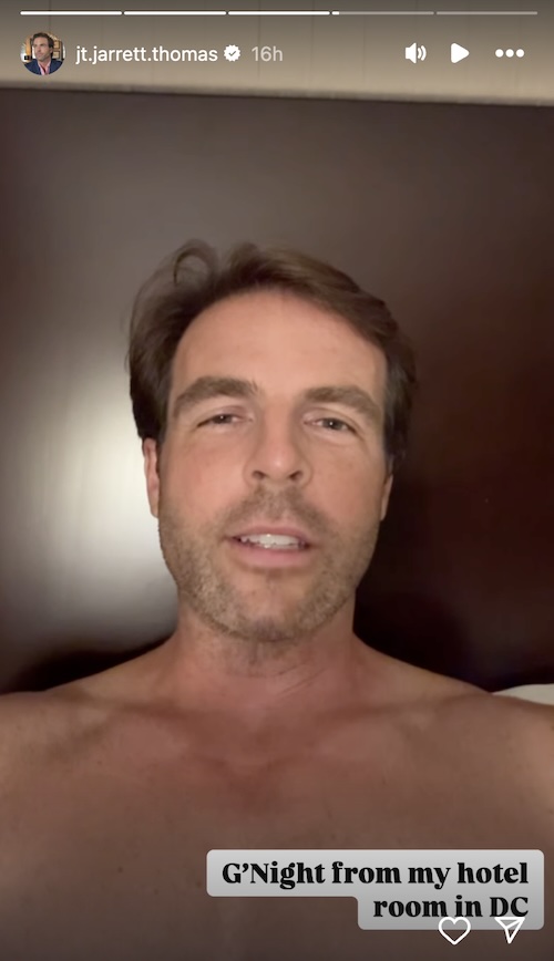Southern Charm Jarrett JT Thomas Cancels Himself After Butt Pic