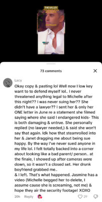 The Valley’s Jesse Lally’s Girlfriend Lacy Nicole Claps Back at