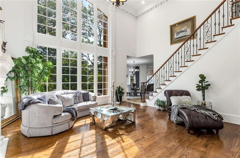RHOA Porsha Williams Home Living Room