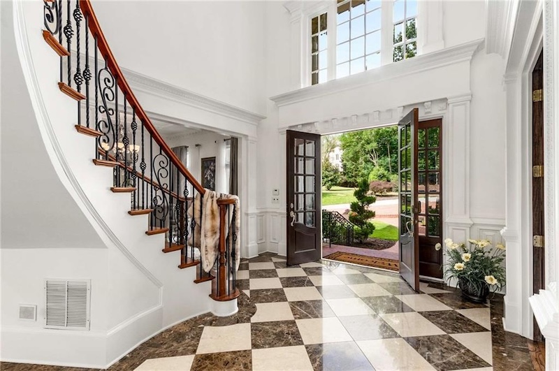 RHOA Porsha Williams House Foyer