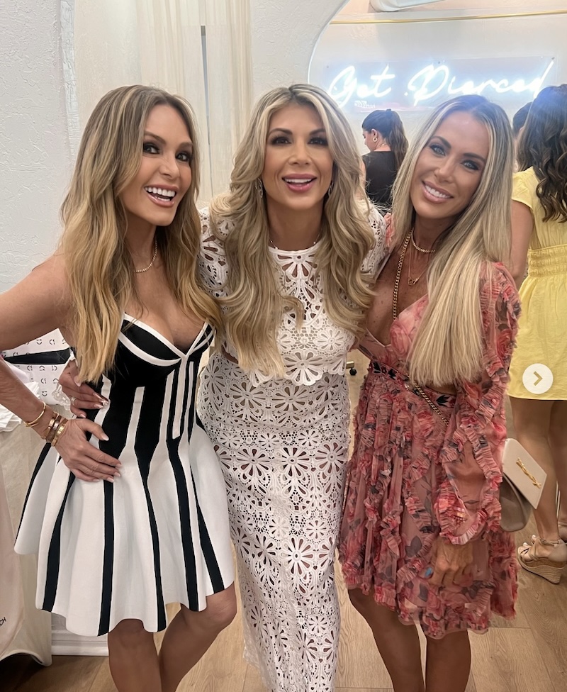RHOC Tamra Judge Alexis Bellino and Heather Amin at Alexis' Bridal Shower