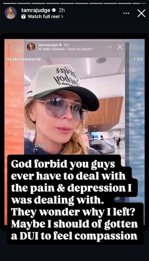 Tamra Judge Calls Out RHOC Cast for Lack of Compassion With Dig at Shannon's DUI