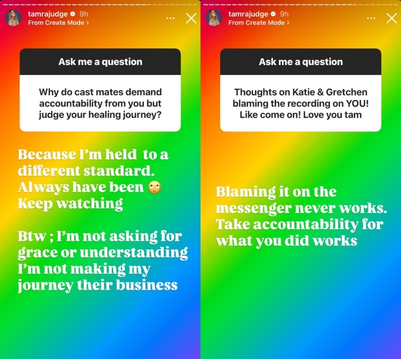 Tamra Judge Claims She's Held to Different Standard Than RHOC Cast and Talks Being Blamed for Record