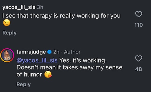 RHOC Tamra Judge Insists Therapy is Working Amid Chaotic Video