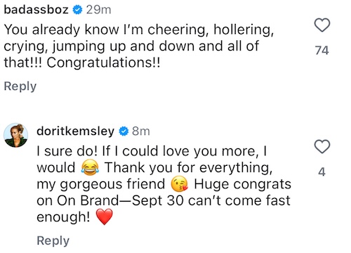 RHOBH Bozoma Saint John Praises Dorit Kemsley on Heels of Book Cover Reveal