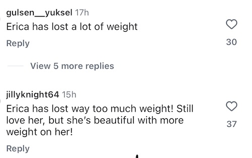 RHOBH Erika Jayne Accused of Losing Too Much Weight