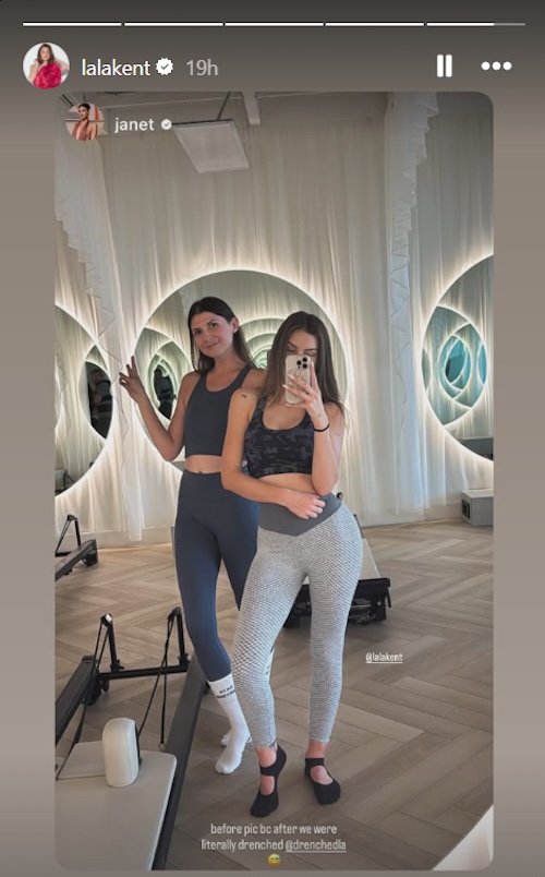 Lala Kent Hangs With Janet Caperna Amid Filming on The Valley Season 3