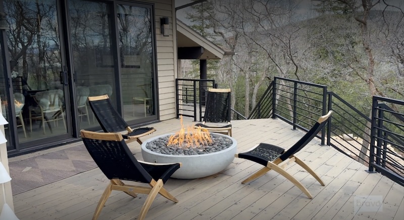 RHOSLC Meredith Marks Fire Pit at Park City House