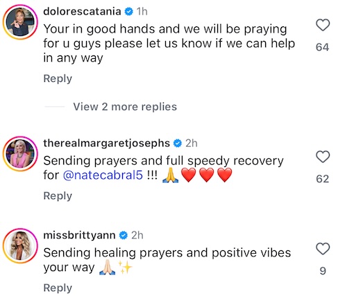 RHONJ Cast Supports Nate Cabral Amid Brain Sugery