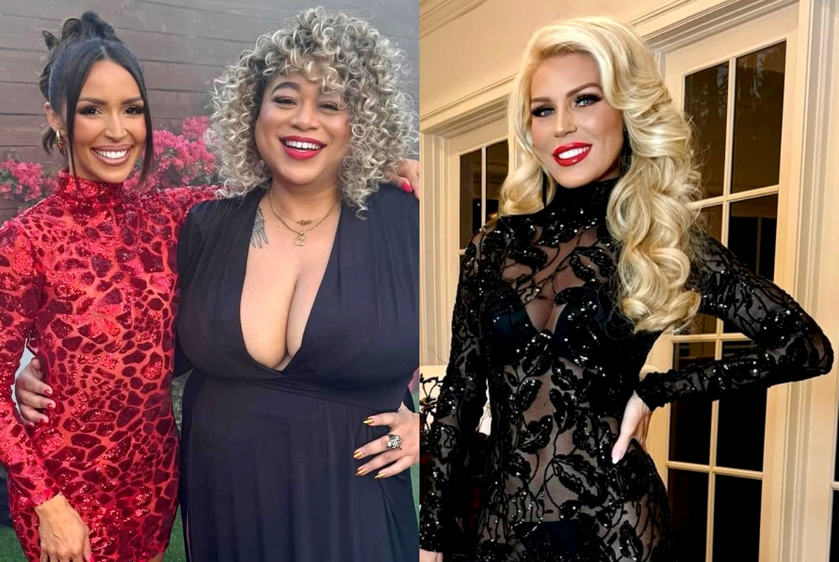 Scheana Shay is Blamed for Telling Kiki Monique About Roofie Rumor Involving RHOC Star Gretchen Rossi, Plus Scheana Admits to Forgetting Anniversary After Brock Affair