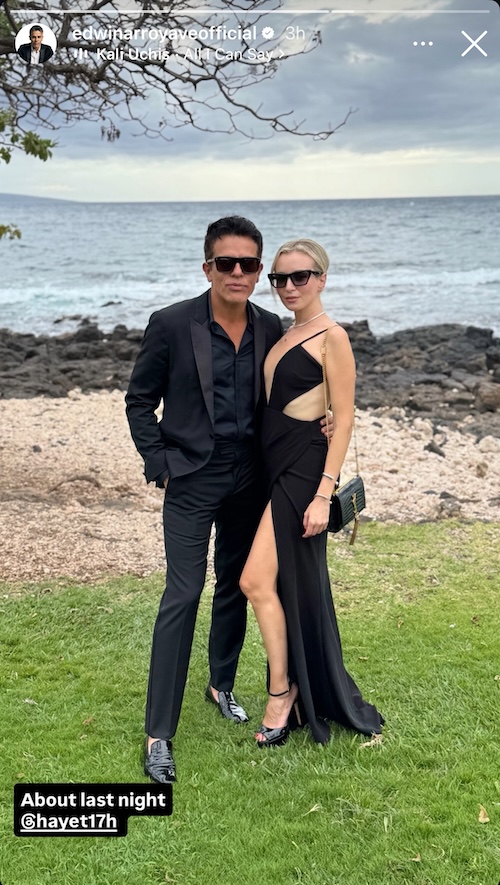 RHOBH Edwin Arroyave With New Girlfriend at Wedding