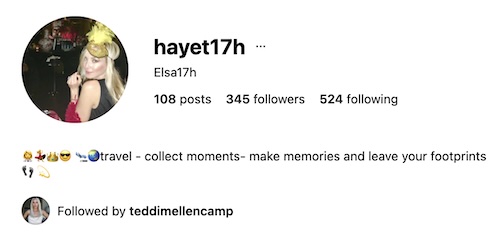 RHOBH Edwin Arroyave's New Girlfriend Elsa's Instagram Account