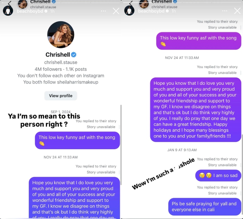Selling Sunset Emma Hernan's Boyfriend Blake Davis Leaks DMs to Chrishell Stause