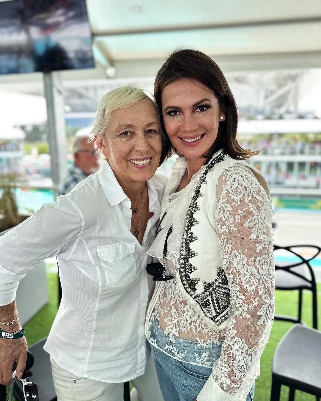 REPORT: RHOM's Martina Navratilova 'Not Thrilled' About Allegations of Julia Lemigova Cheating
