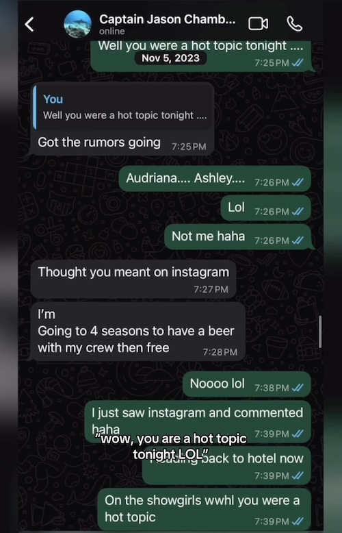 Vanderpump Rules Scheana Shay Leaks DMs With Captain Jason After Adriana De Moura Drama